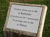  fontaine offerte par la ville de Karlsruhe, Pépinière